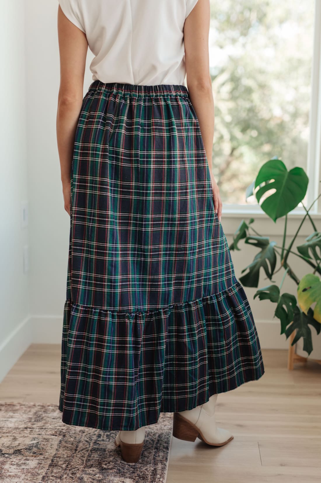 Plaid Maxi Skirt | Skirts