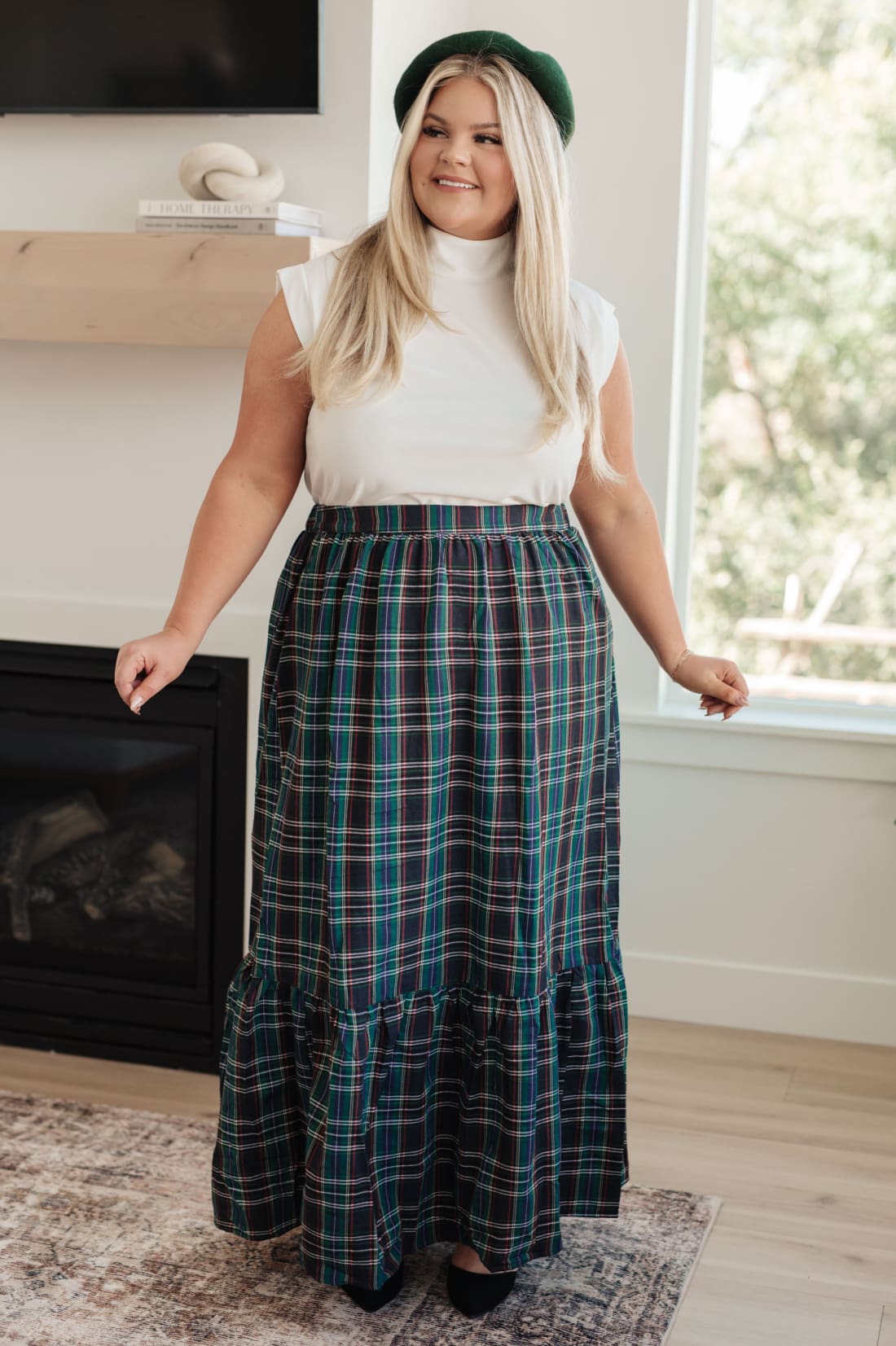 Plaid Maxi Skirt | Skirts