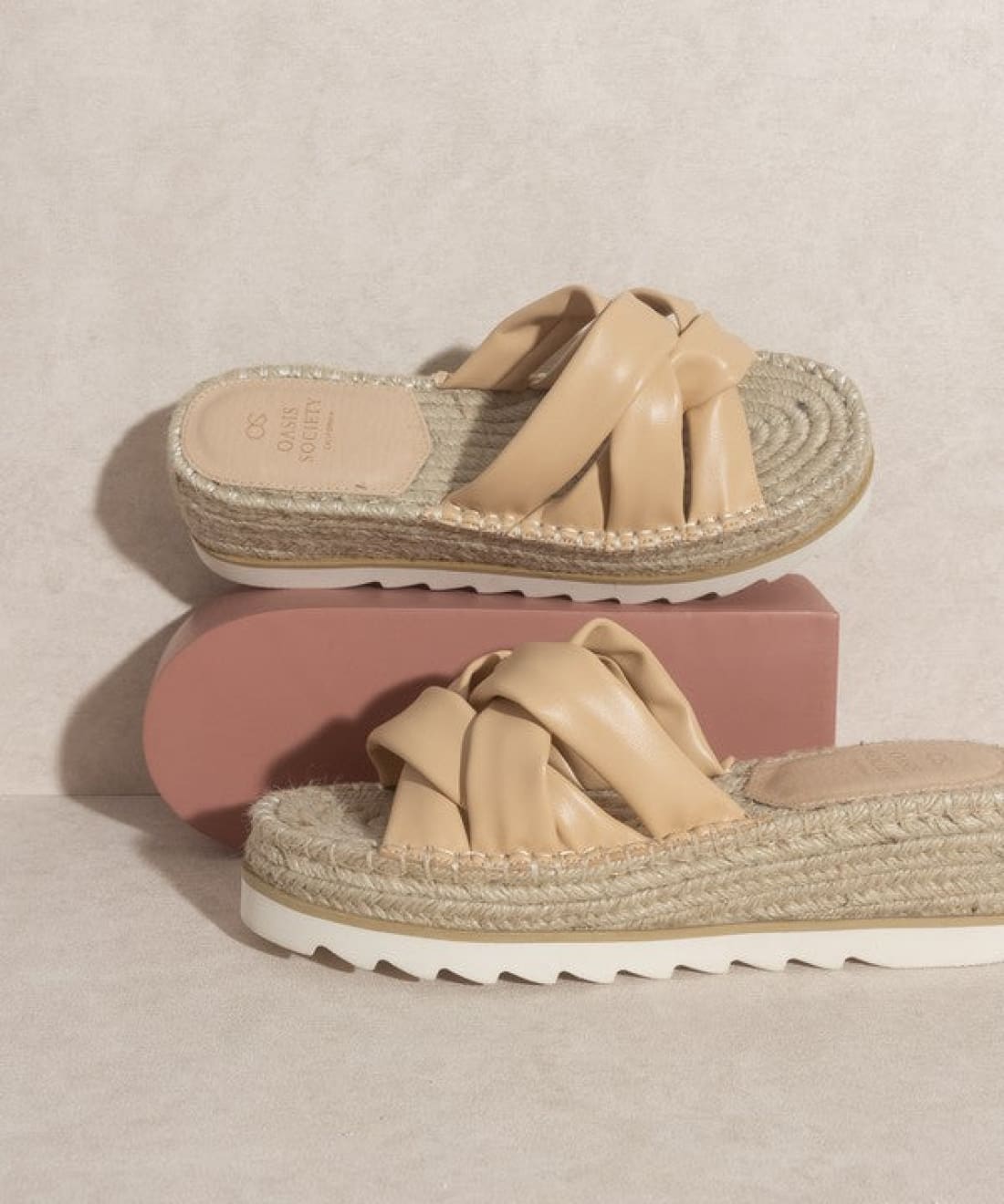 Platform Espadrille Slides | sandal