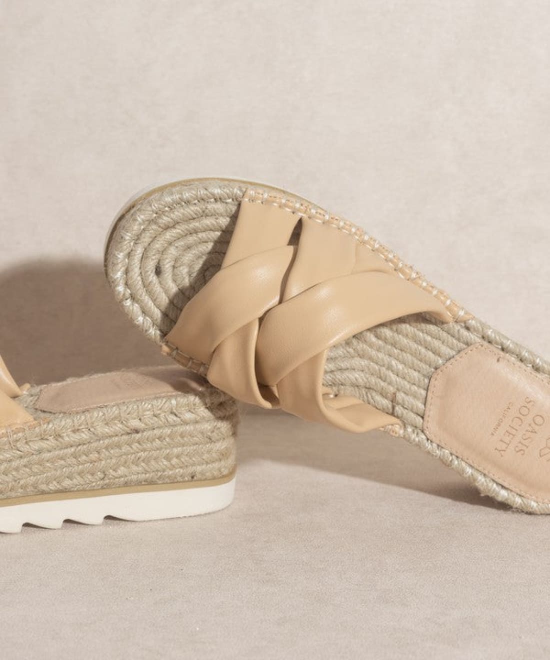 Platform Espadrille Slides | sandal