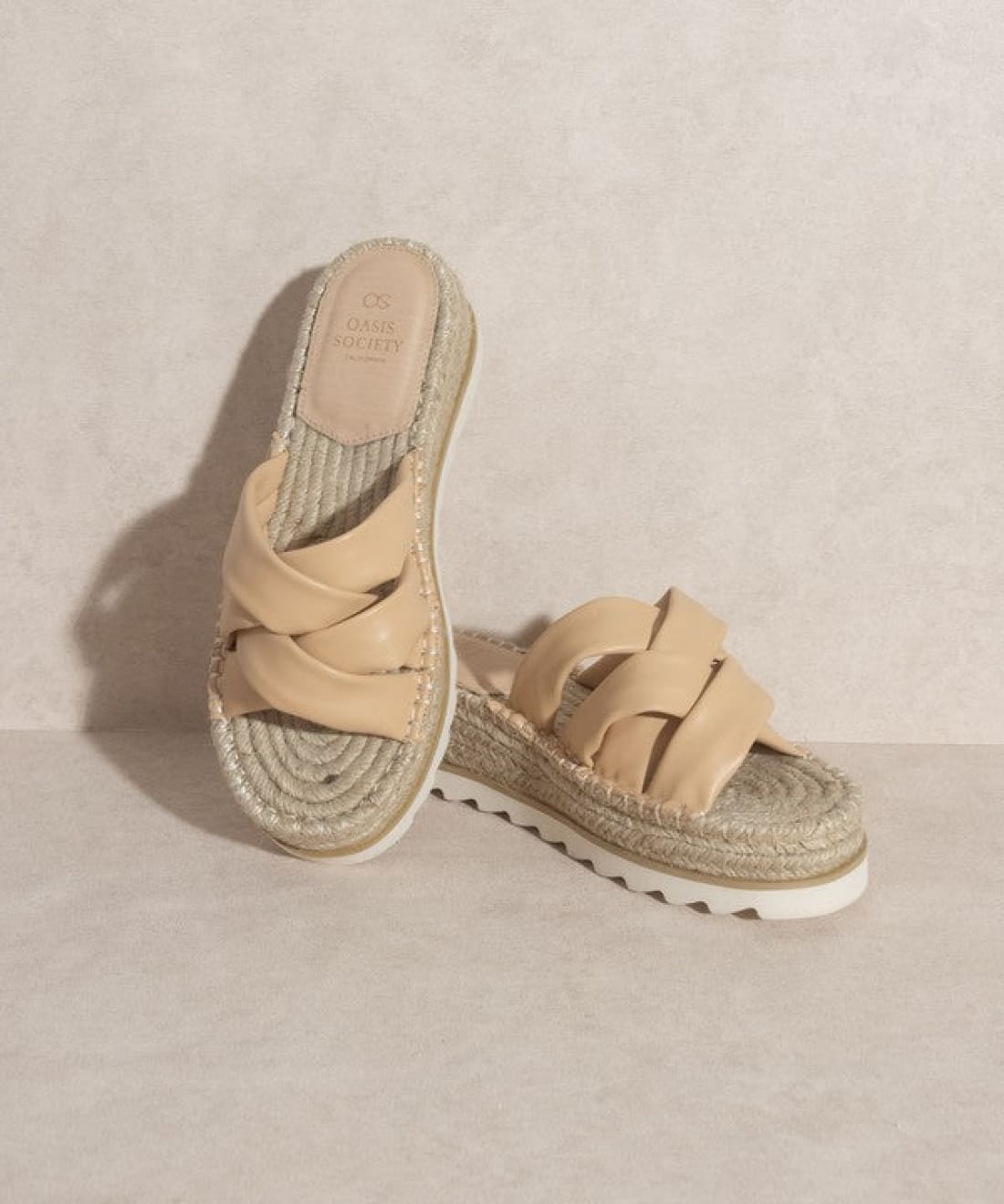 Platform Espadrille Slides | sandal