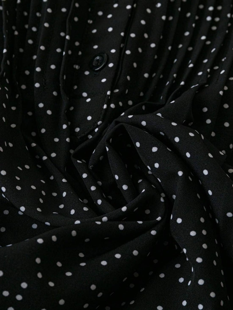 Polka Dot Cap Sleeve Blouse - Pre-Order