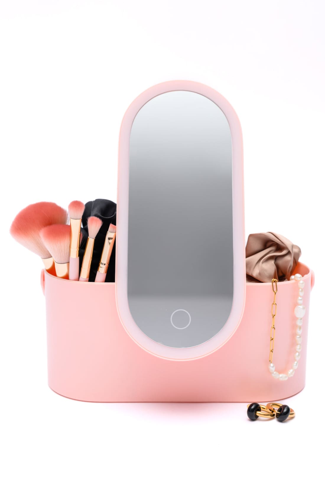 Portable Beauty Storage With LED Mirror | Health & Beauty