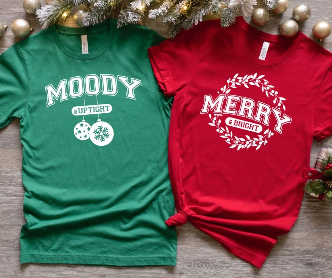 PREORDER: Merry or Moody Graphic Tee | Graphic Tees