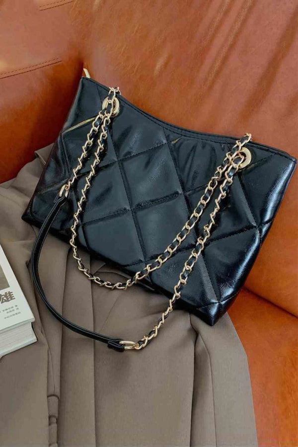 Mini Quilted Chain Crossbody Bag Fashion Pu Leather Bucket Bag Womens Top  Handle Purse 5 51 3 54 3 54 Inch, Quick & Secure Online Checkout