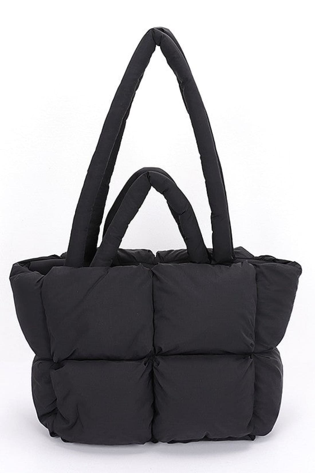 Quilted Puffer Tote Bag - Several Colors