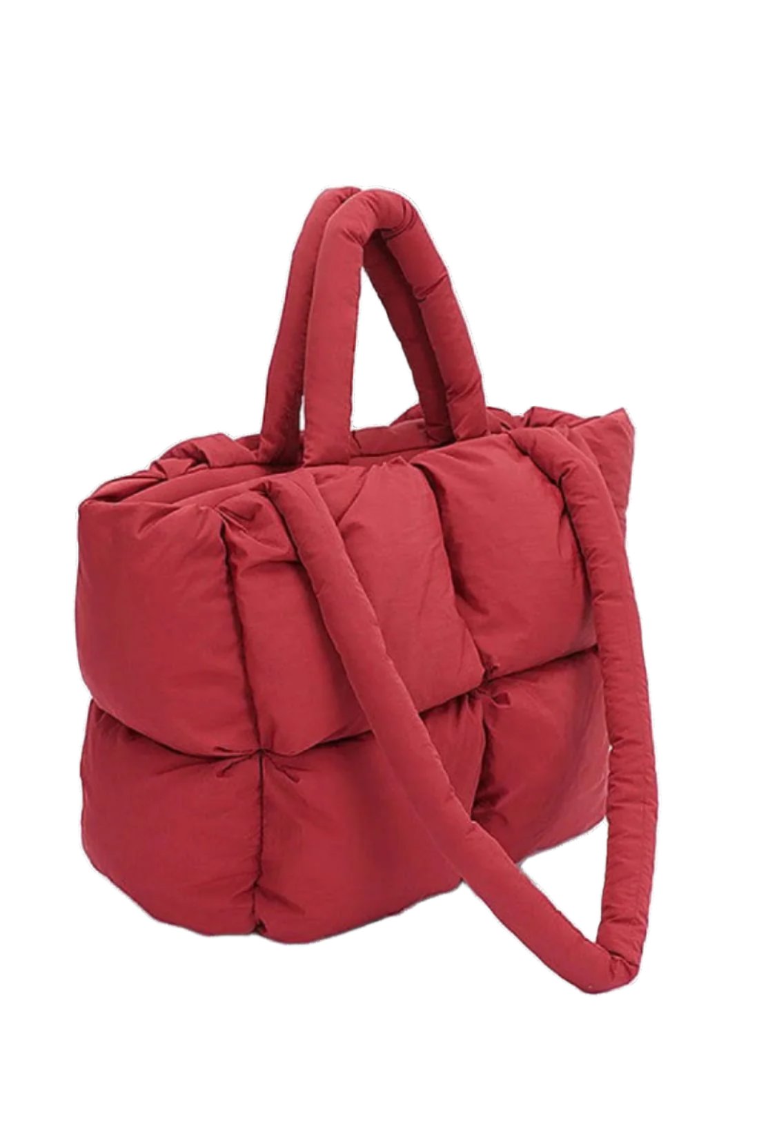 Quilted Puffer Tote Bag - Several Colors