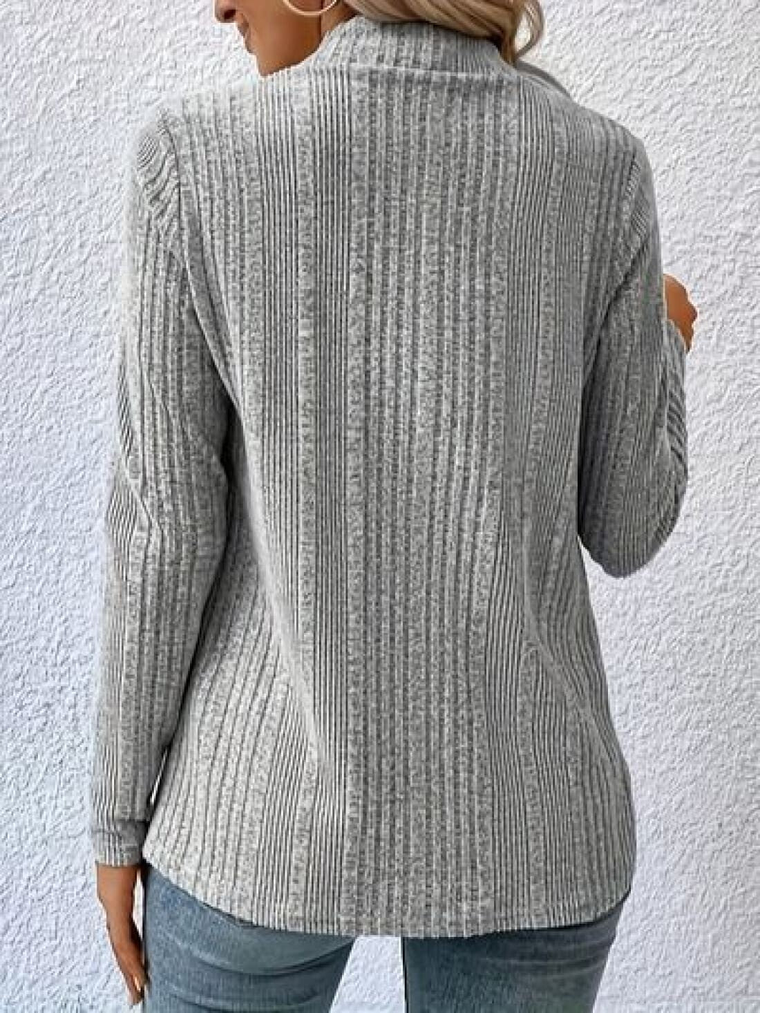 Ribbed Waterfall Cardigan | Sweaters & Cardigans