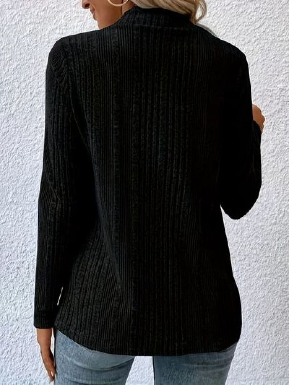 Ribbed Waterfall Cardigan | Sweaters & Cardigans