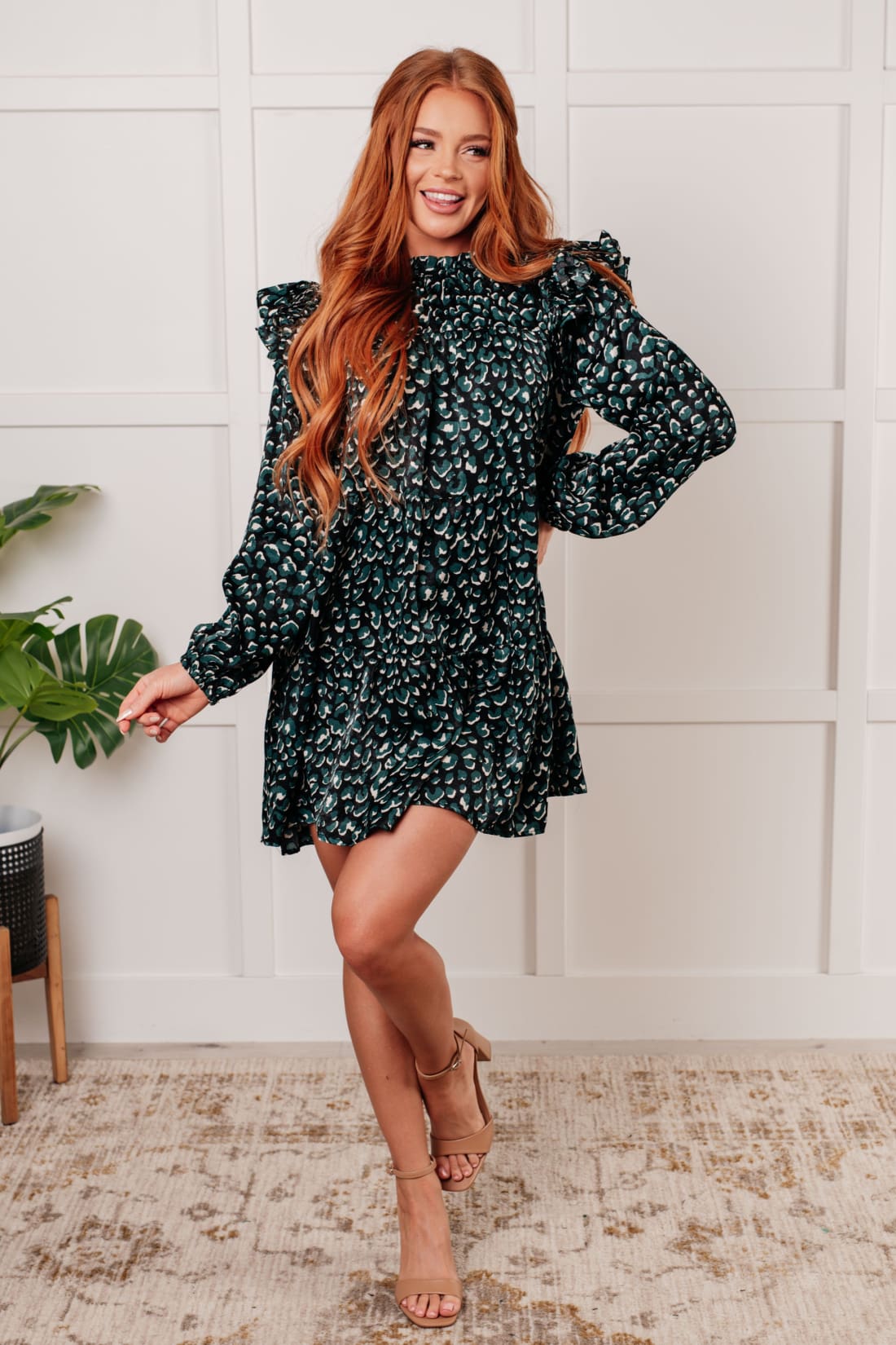 Right As Rain Ruffle Detail Dress | Mini Dresses