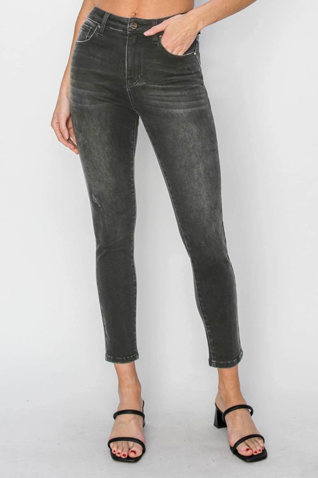 RISEN Full Size High Rise Ankle Skinny Jeans | Women’s Jeans