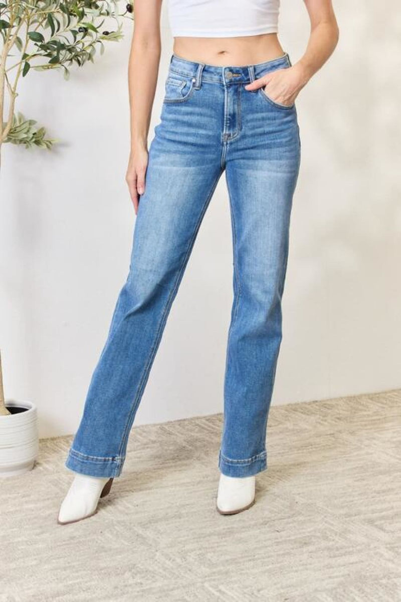 RISEN Full Size High Waist Straight Jeans | Women’s Jeans
