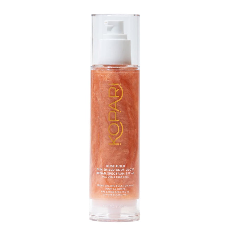 Rose Gold Sun Shield Body Glow SPF 45