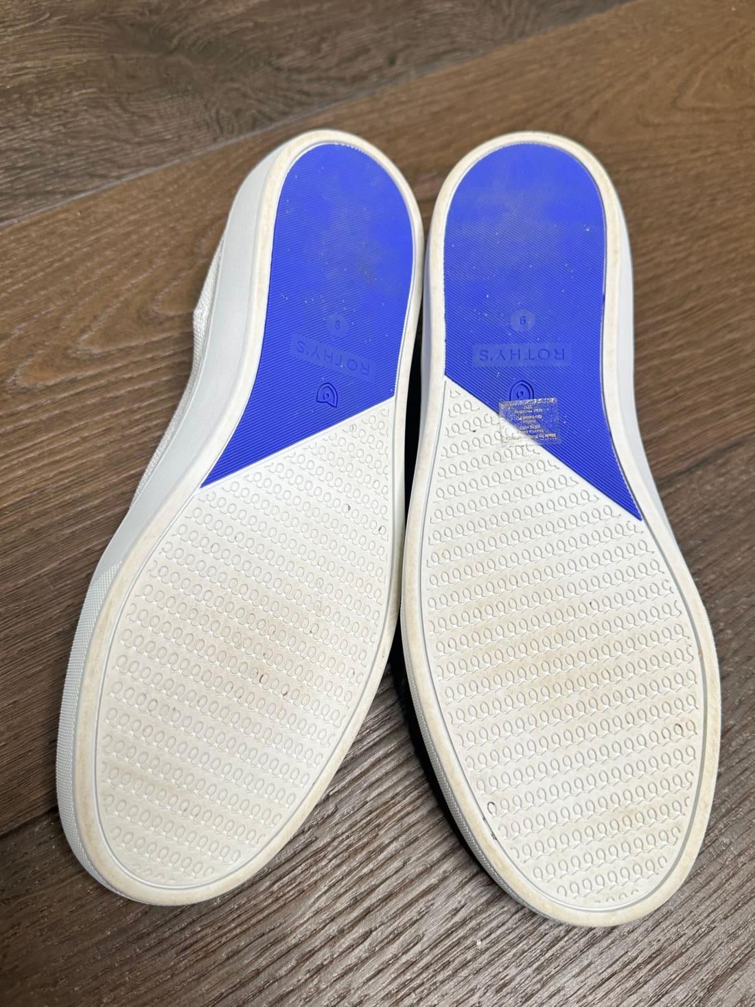 Rothy’s The Original Slip On Sneaker Size 9 - Bright White - Pre-Owned
