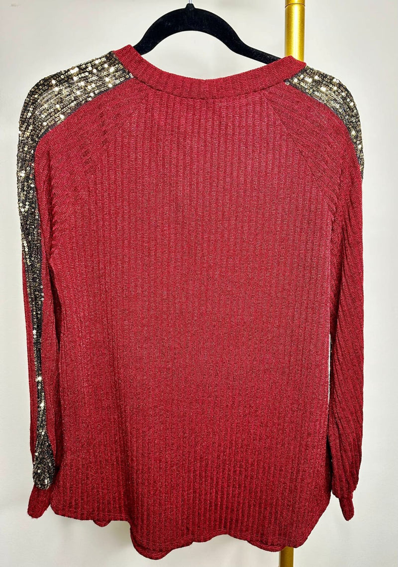 Shasta Sequin Detail Top