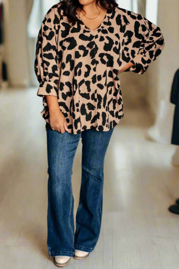 She’s Got Eyes of Gold Batwing Blouse