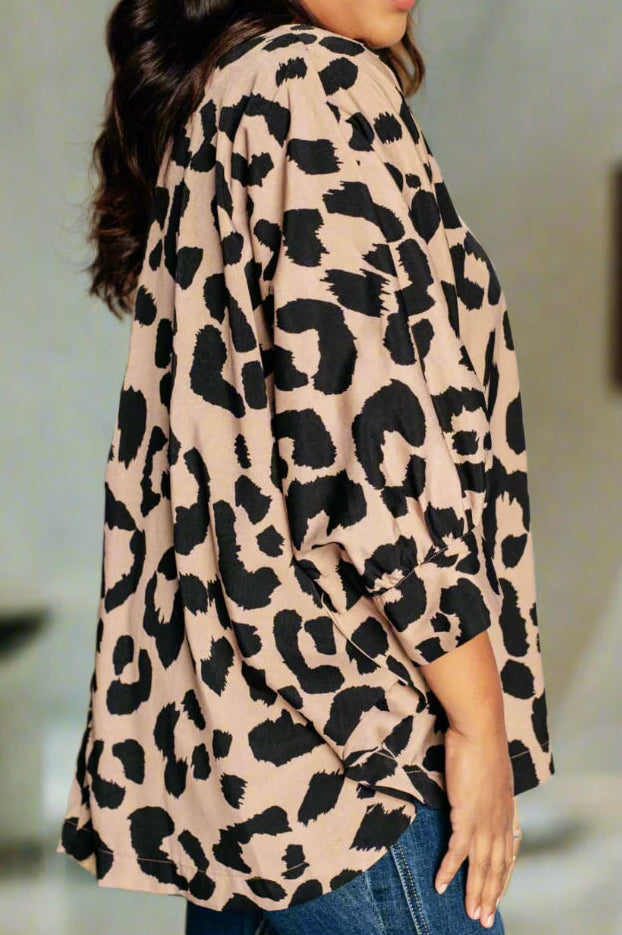 She’s Got Eyes of Gold Batwing Blouse