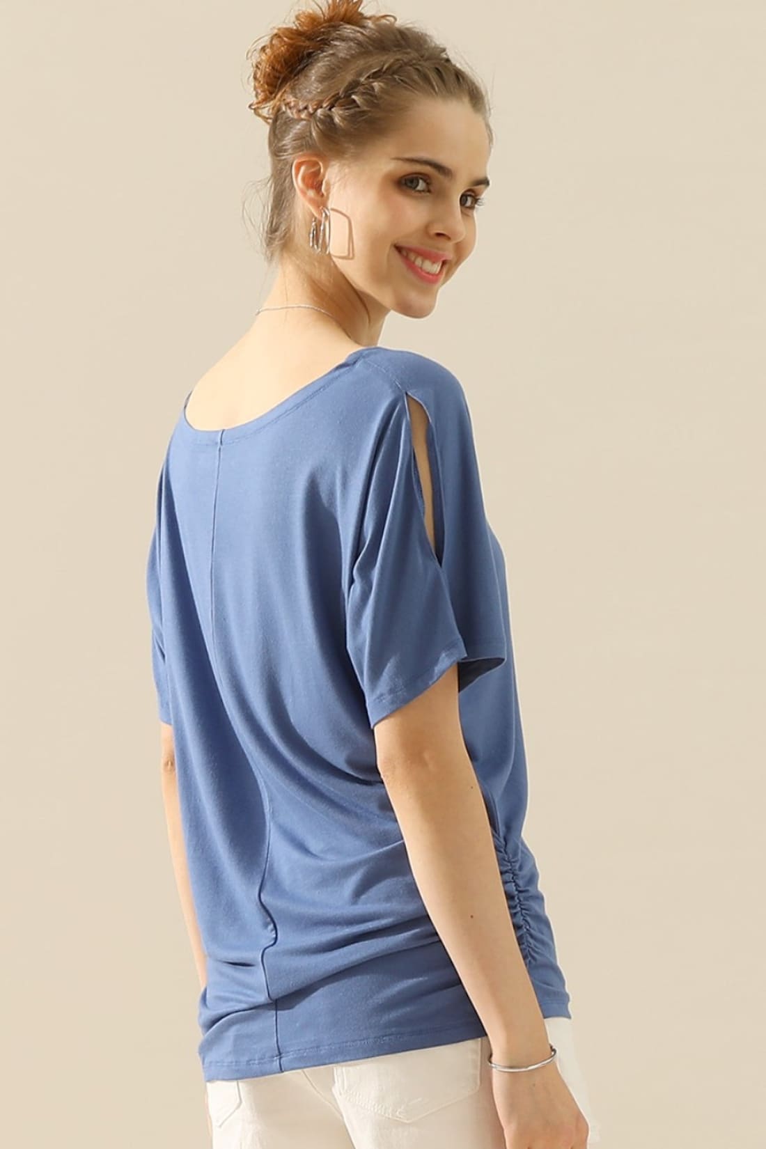 Slimming Ruched Side Top | Tops & Tees