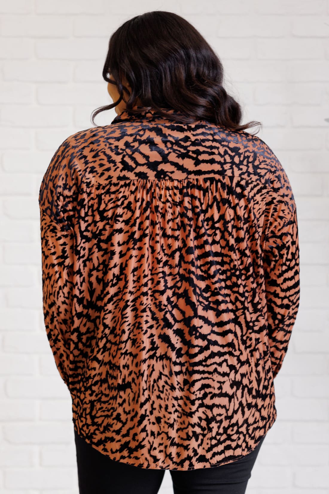 So Fierce Animal Print Blouse | Tops