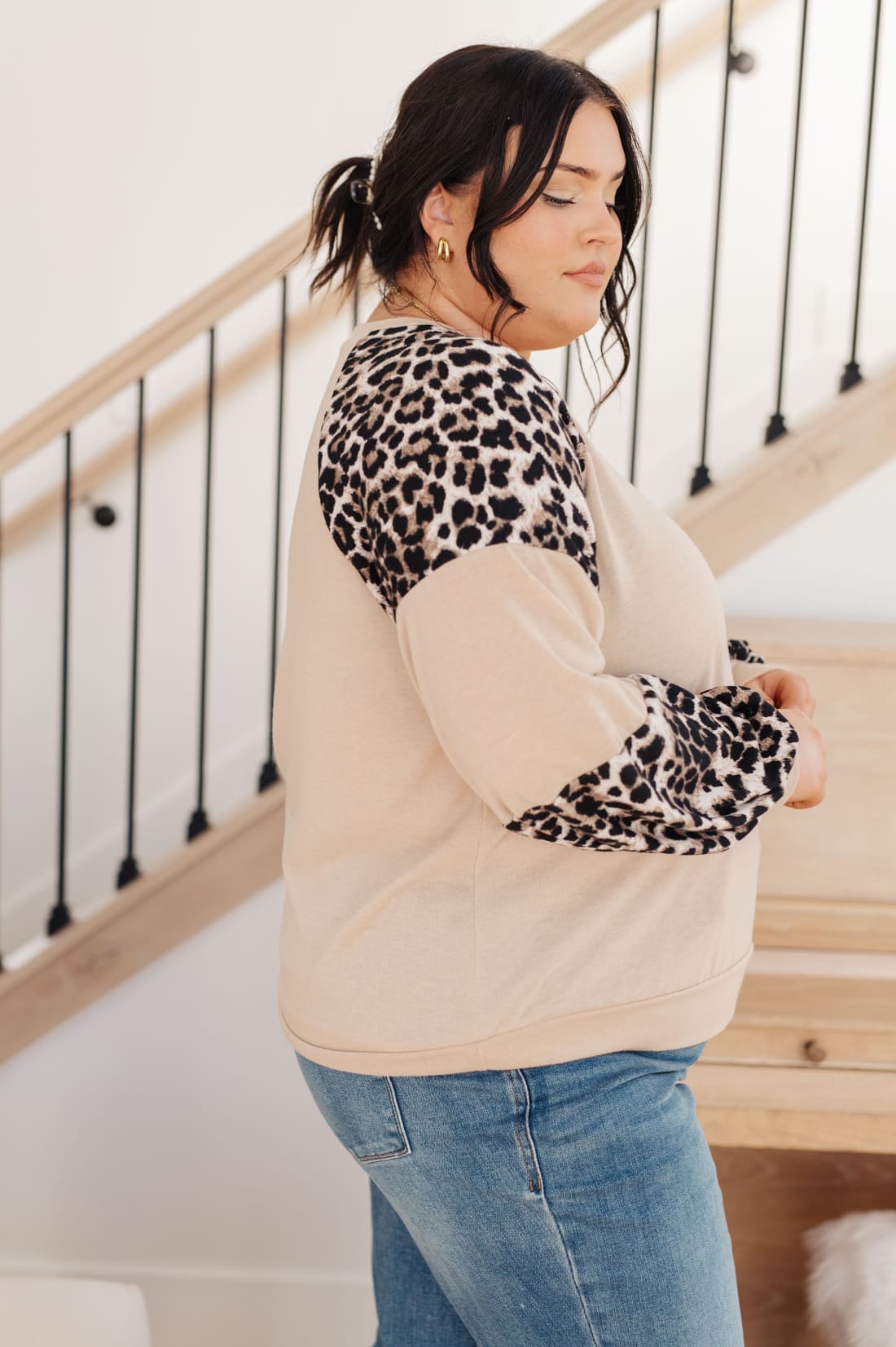 Sometime Safari Animal Print Top | long sleeve tops