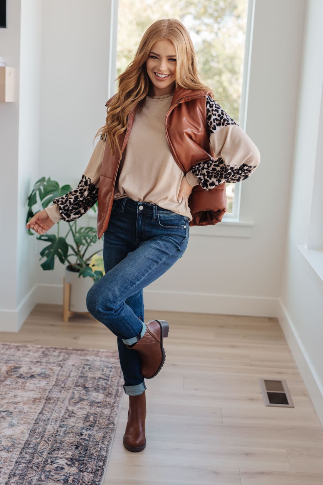 Sometime Safari Animal Print Top | long sleeve tops