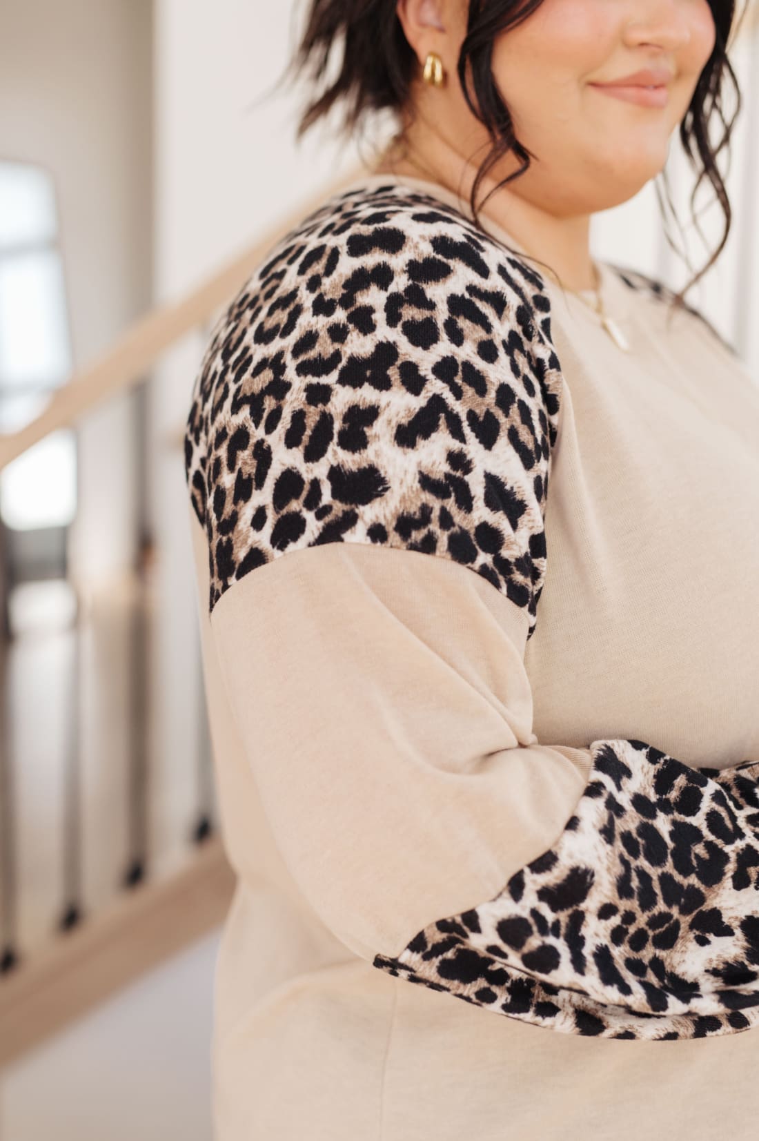 Sometime Safari Animal Print Top | long sleeve tops