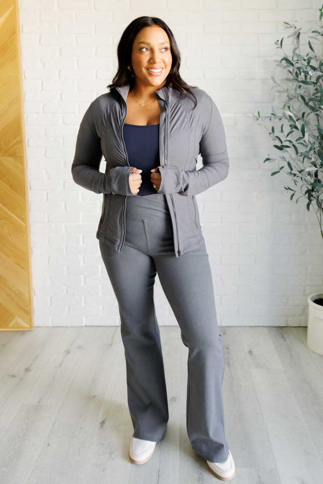 Staying Swift Activewear Jacket in Titanium | Jackets & Coats