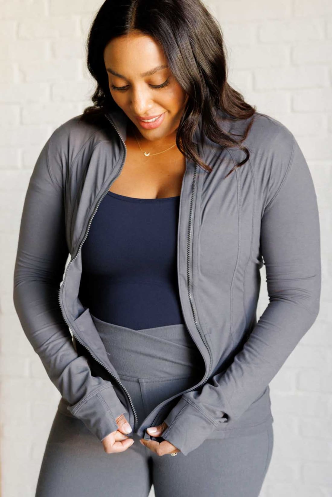 Staying Swift Activewear Jacket in Titanium | Jackets & Coats