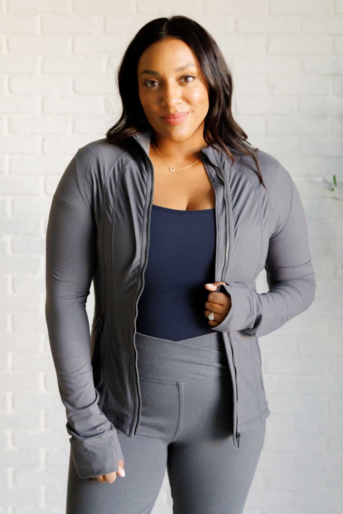 Staying Swift Activewear Jacket in Titanium | Jackets & Coats