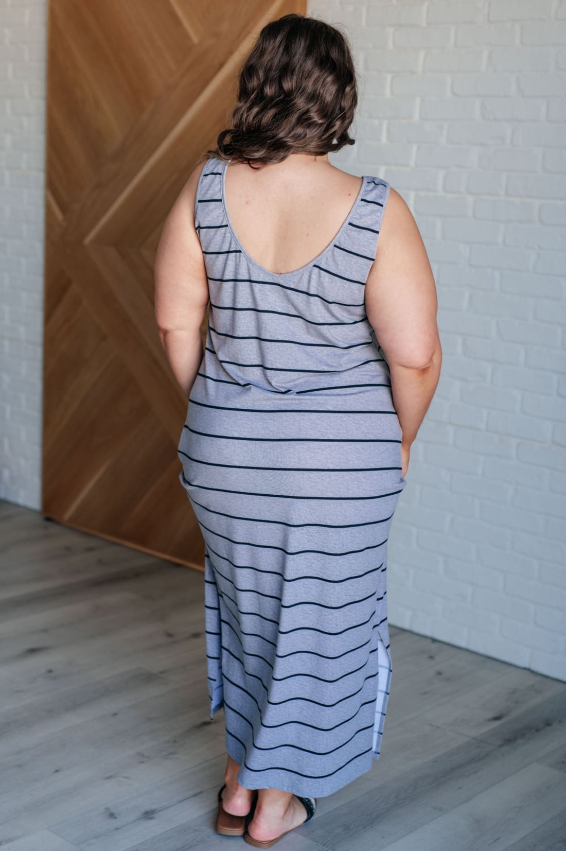 Still Got It Sleeveless Maxi In Gray | Dresses