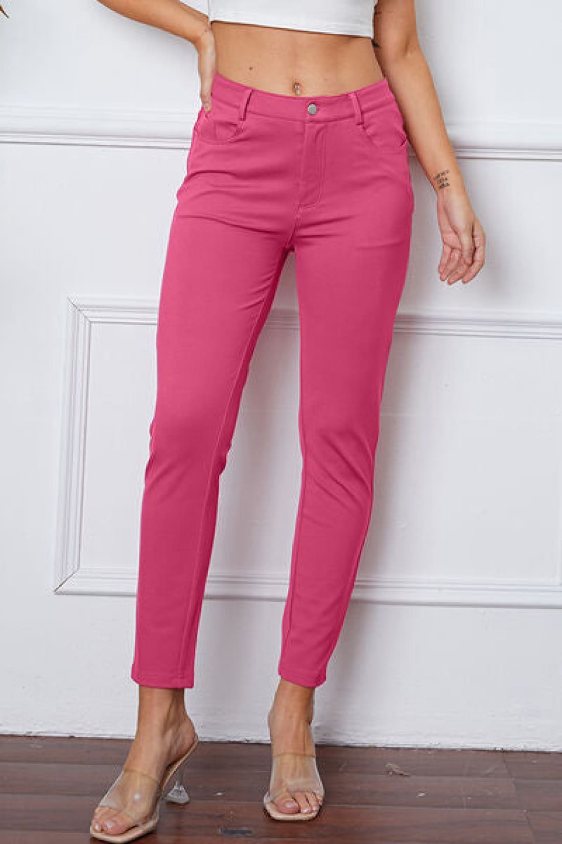 Stretchy Skinny Fitted Ankle Pants | Women’s pants