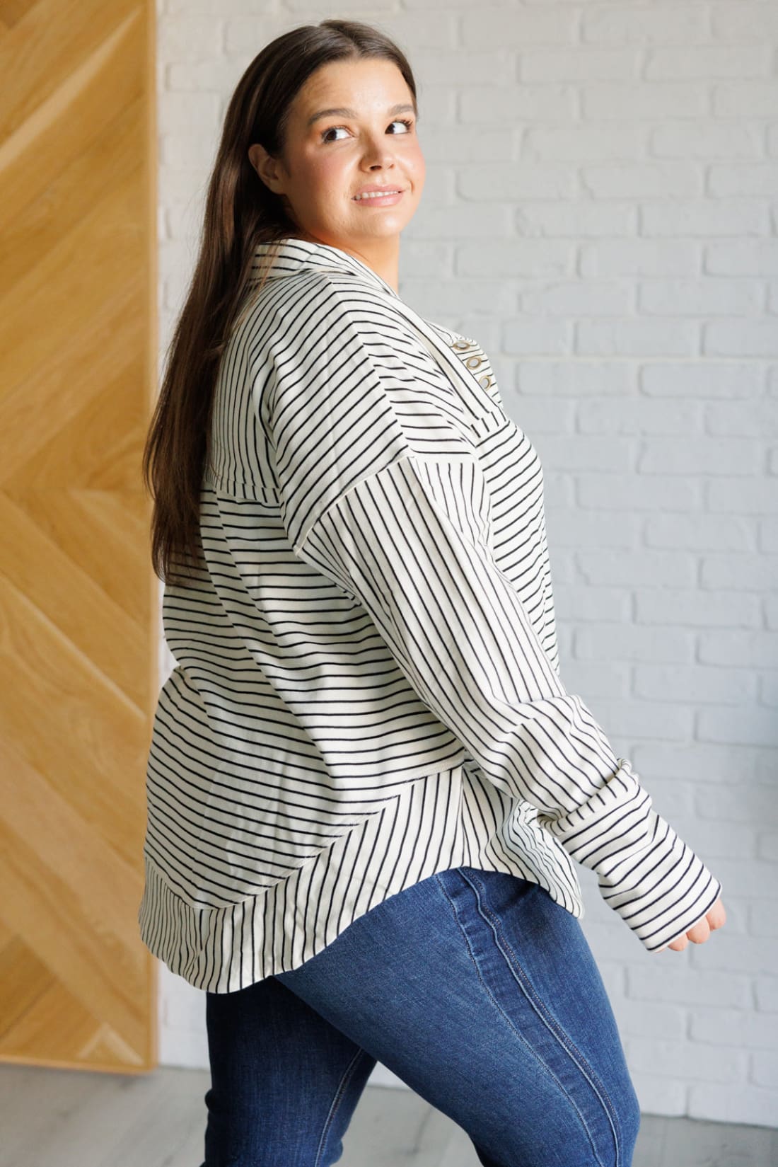 Striped Serendipity Pullover | Tops