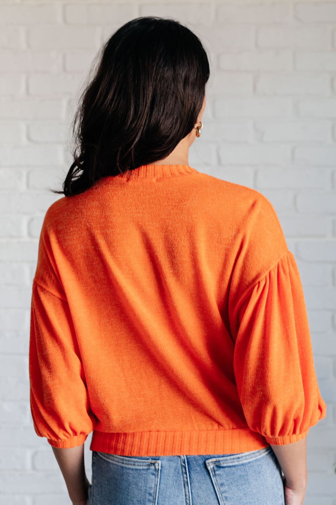 Subway Station Sweater in Orange | Tops & Tees