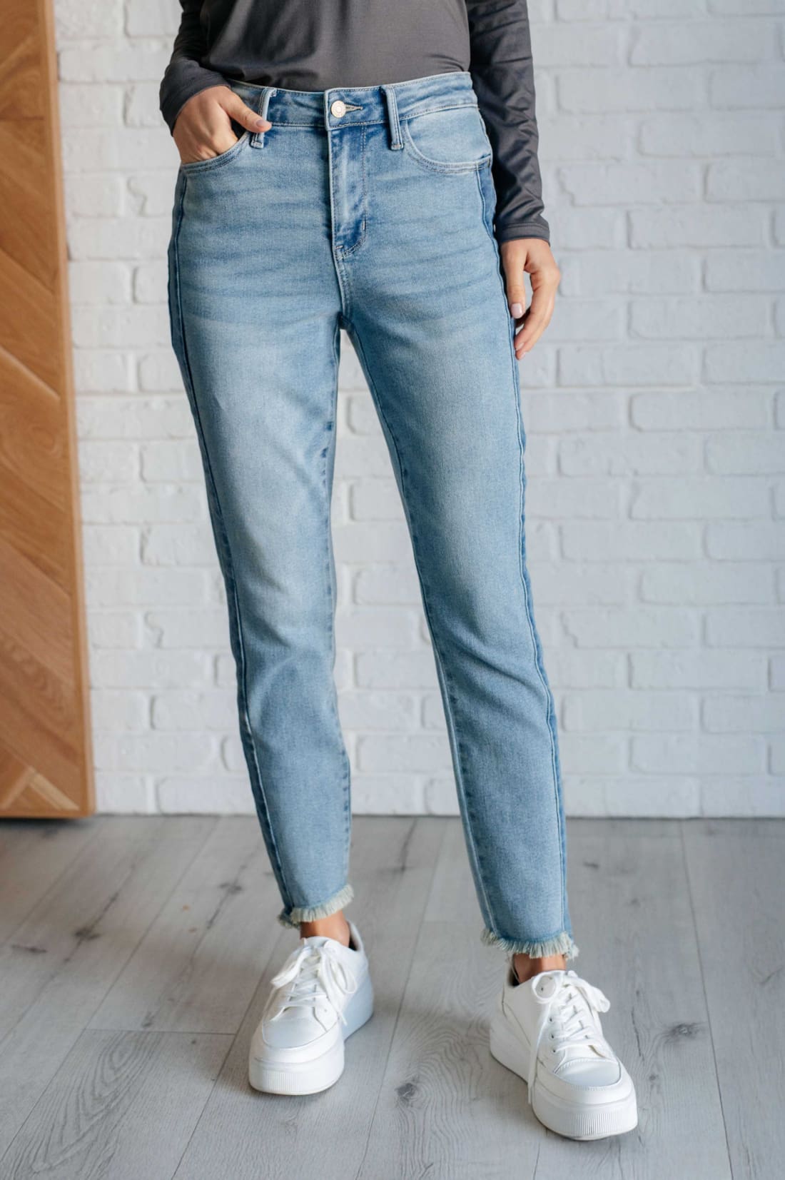 Susan High Rise Side Panel Detail Slim Jeans | Womens jeans