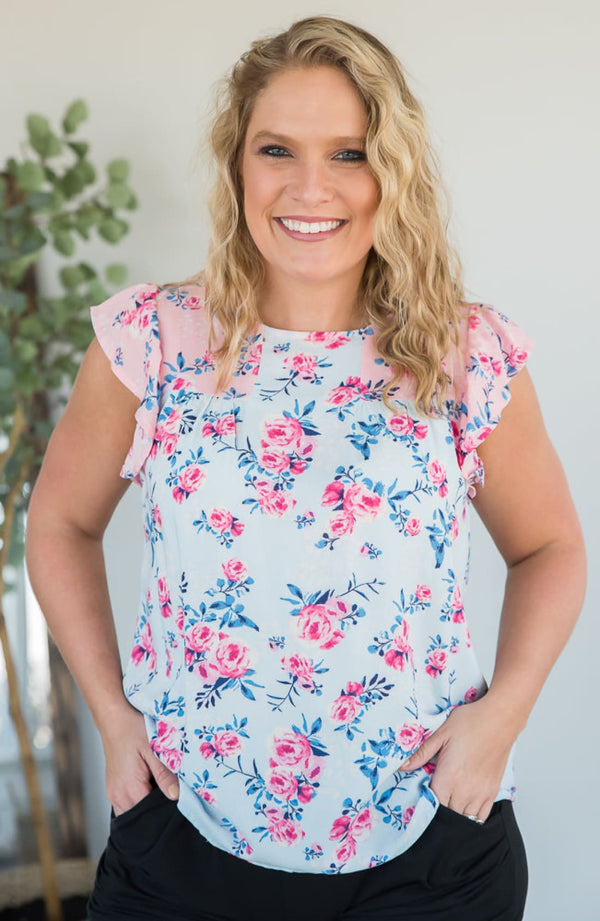 Sweet Florals Top | Andre by Unit