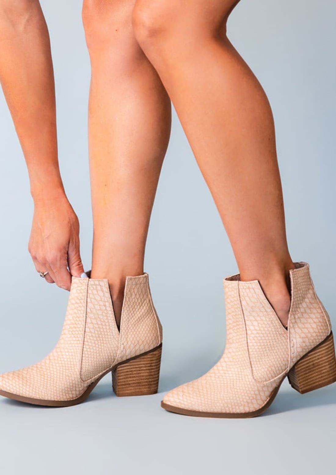 Tarim Bootie in Blush | boots