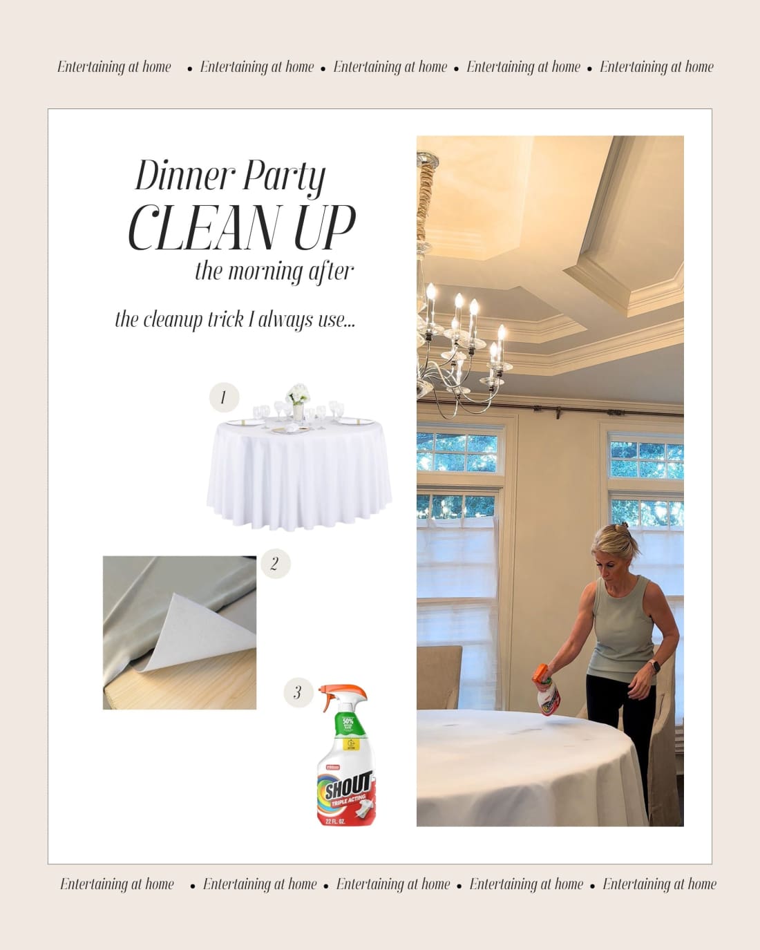The Dinner Party Cleanup Trick