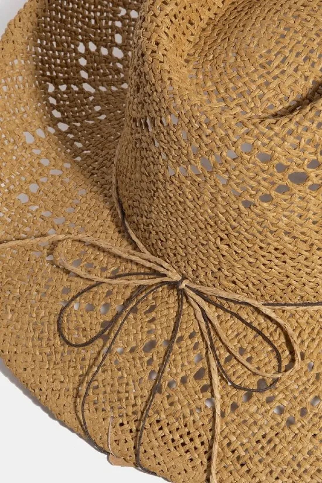 Turquoise and Shell Star Beads Western Straw Hat