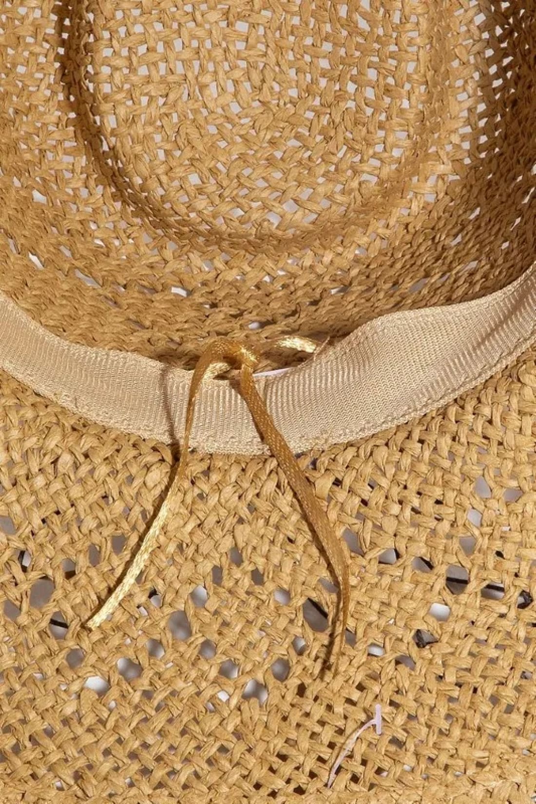 Turquoise and Shell Star Beads Western Straw Hat