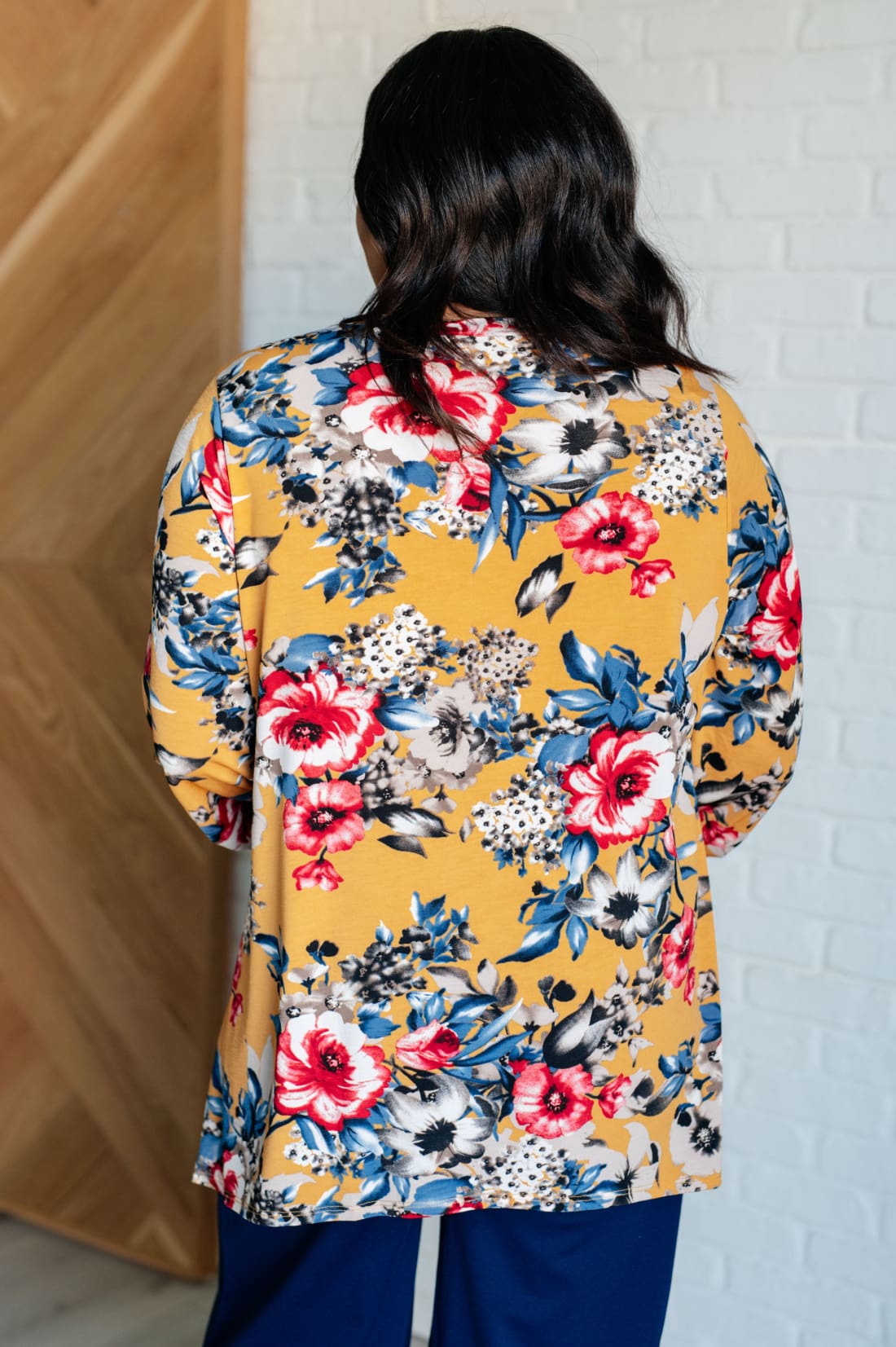 Isn’t She Lovely Top in Marigold Floral | Tops & Tees