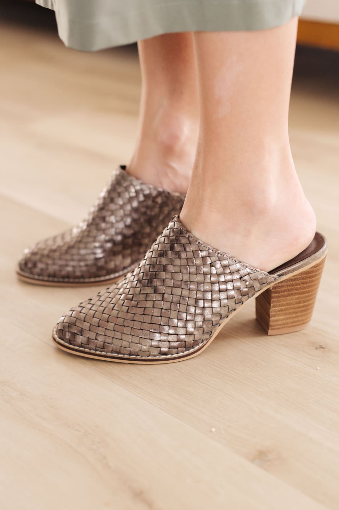 Walk With Me Woven Mules | mules