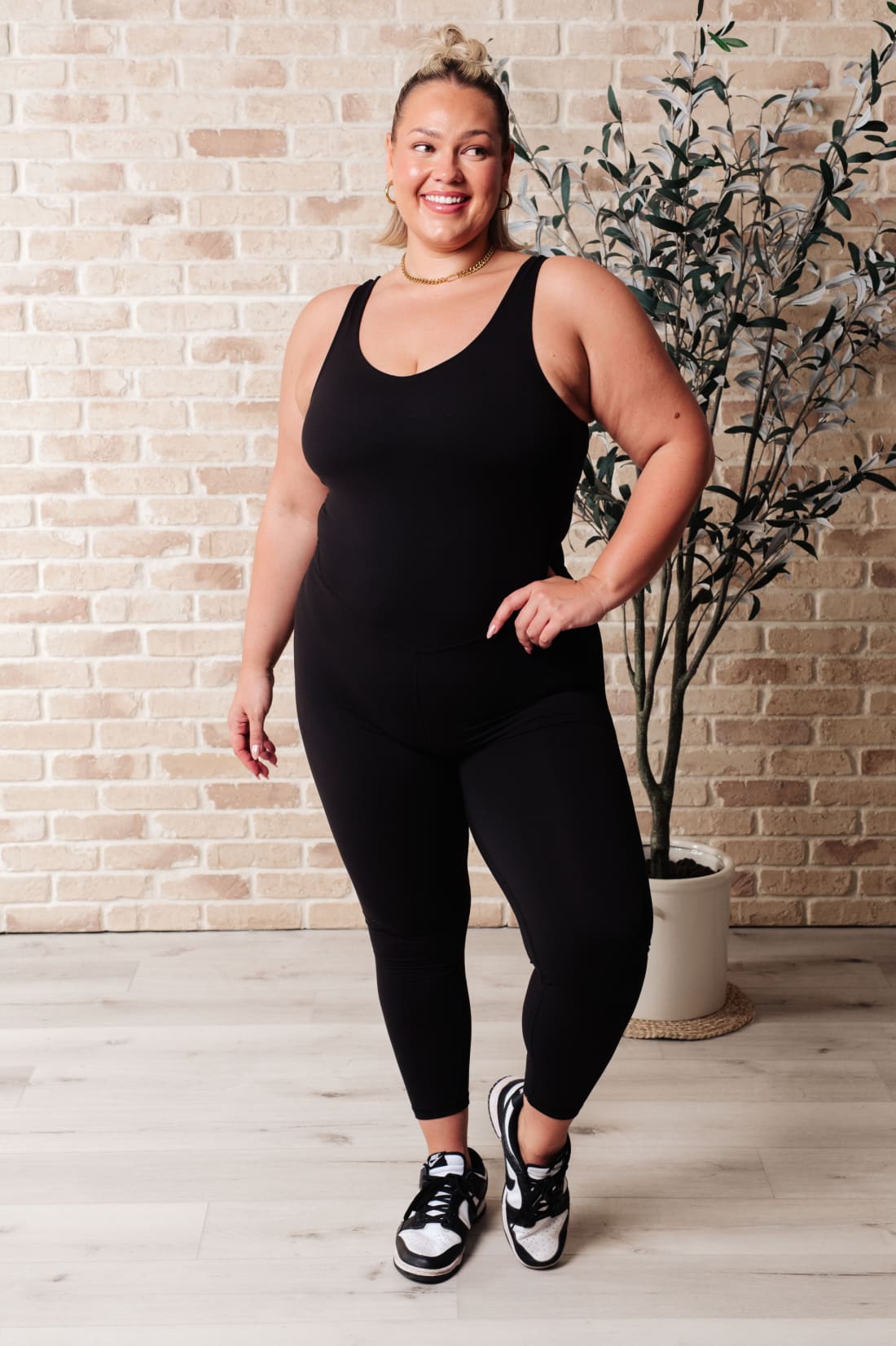 Way to Push Active Bodysuit in Black | activewear