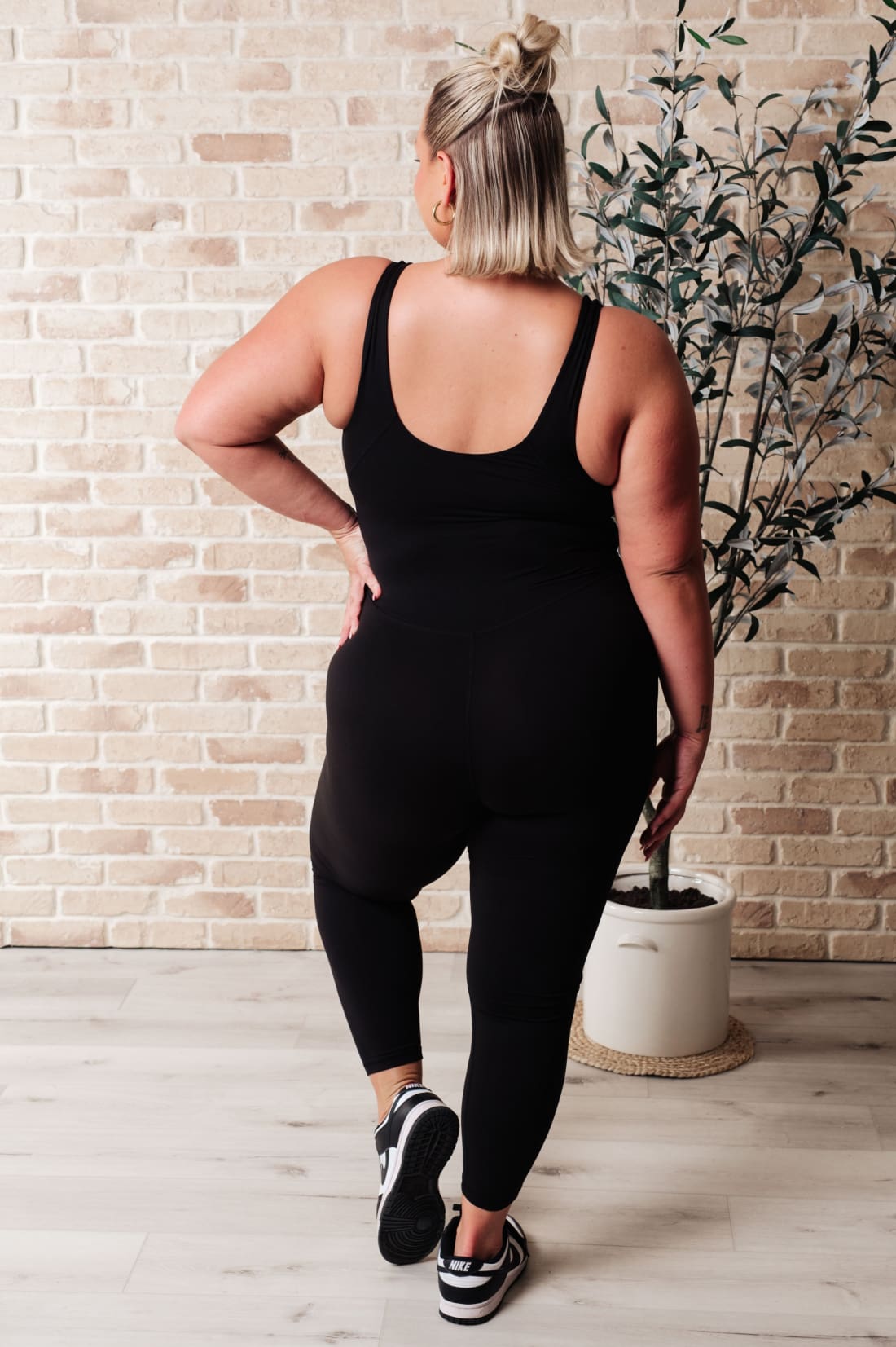 Way to Push Active Bodysuit in Black | activewear