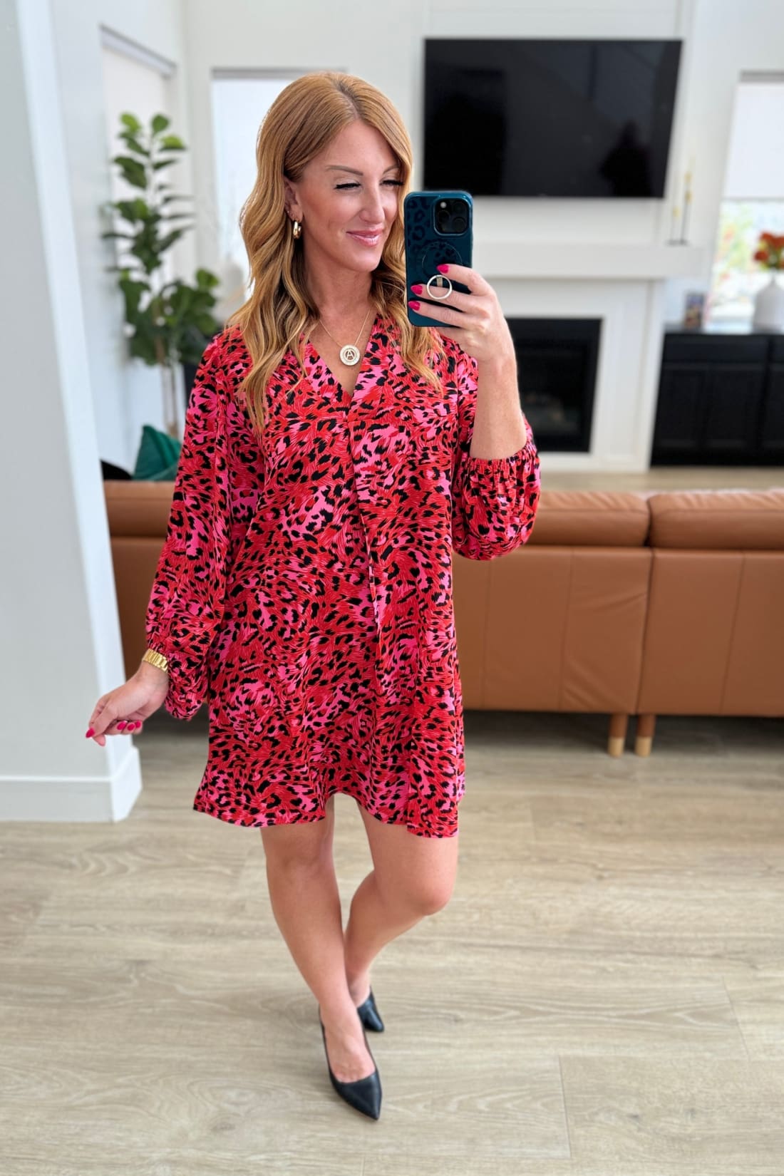 Wild About Life Animal Print Dress | Mini Dresses