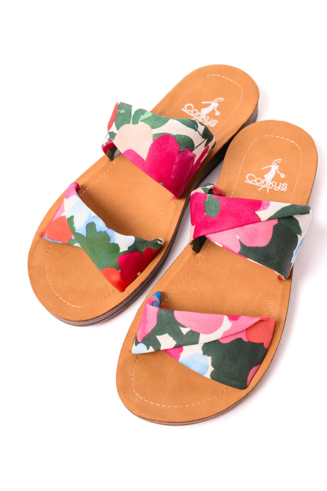 With a Twist Sandal in Flowers | sandals