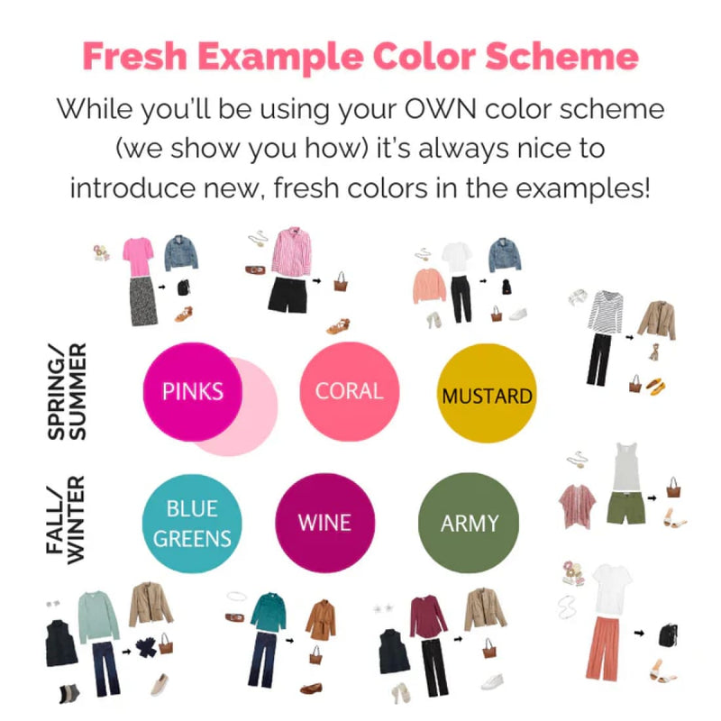 Women’s Essentials What-to-Wear Outfit Calendar