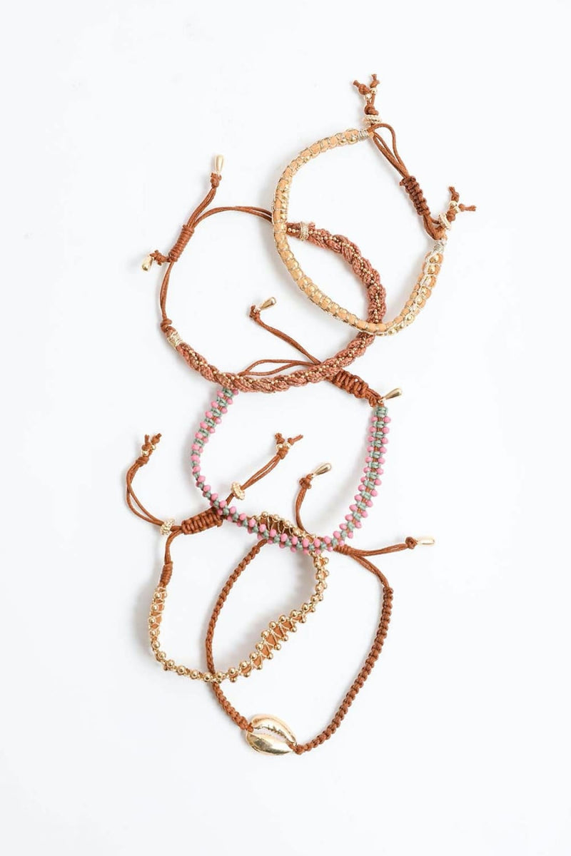 Woven Stackable Beaded Bracelet | Jewelry