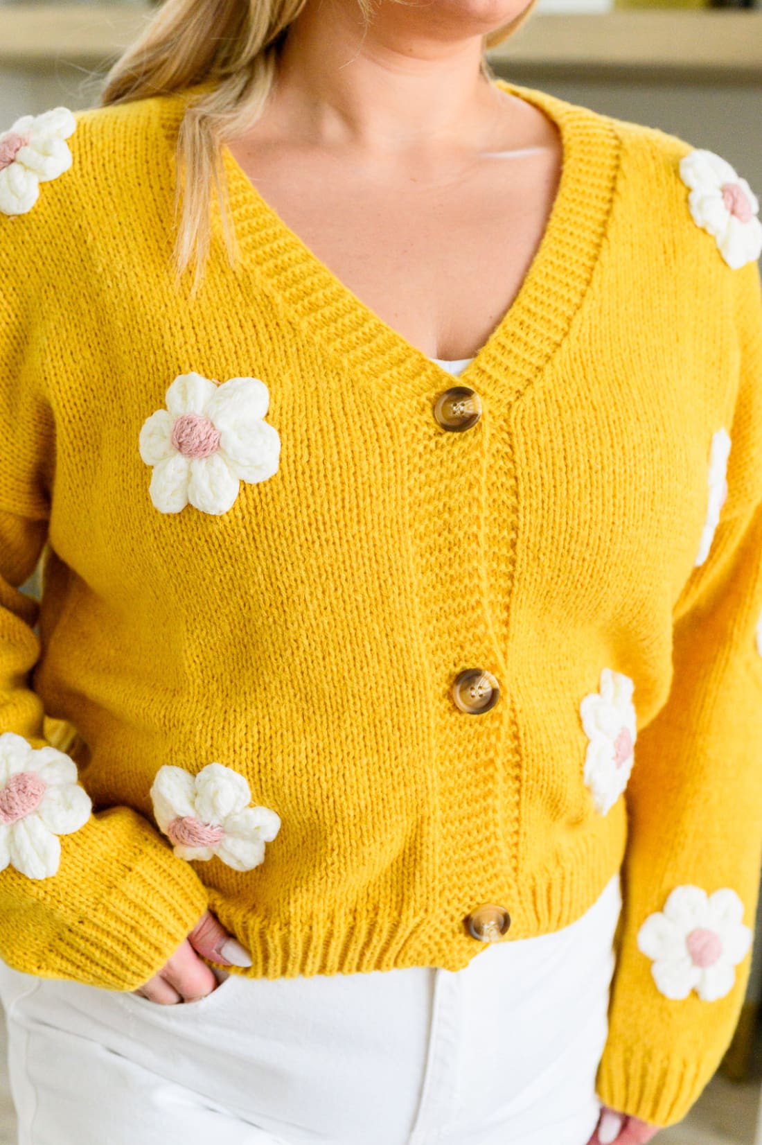 You’re Enough Floral Cardigan | Layers