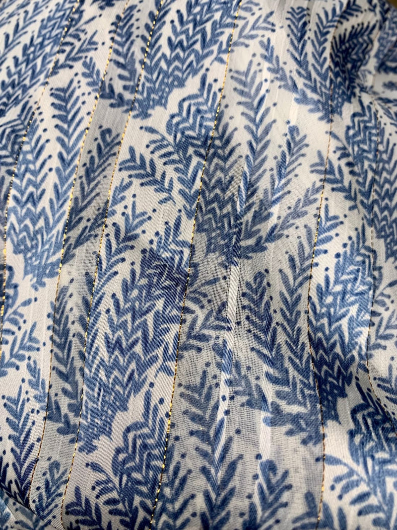 Asymmetrical Floral Ruffled One-Sleeve Dress - Limited Quantities