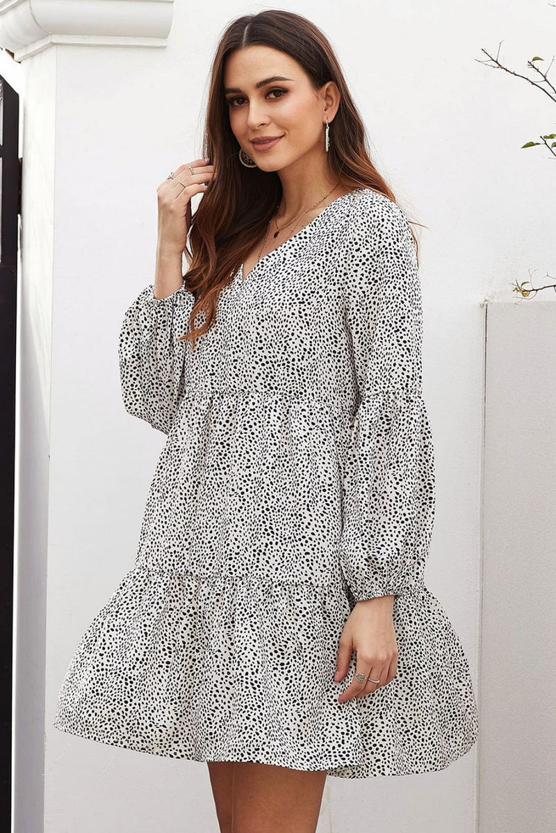 Boho Tiered Tunic Dress - Several Colors